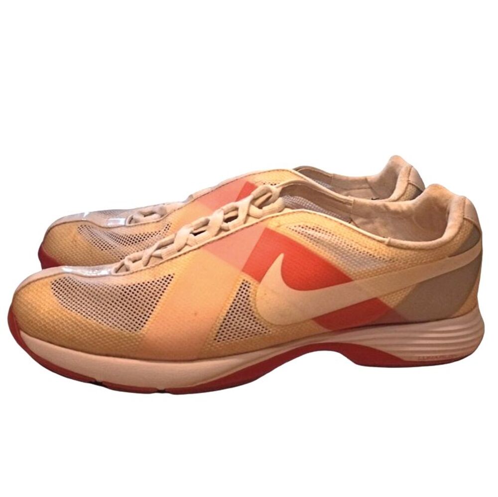 Nike Hyperfuse Lunarlon women's golf shoes | Peach/Orange Mesh | Women's Size 8 - Picture 6 of 12